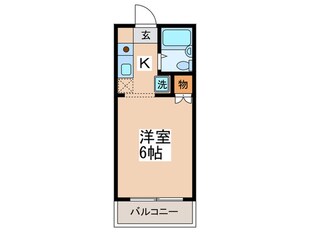 クレッセント宮前の物件間取画像